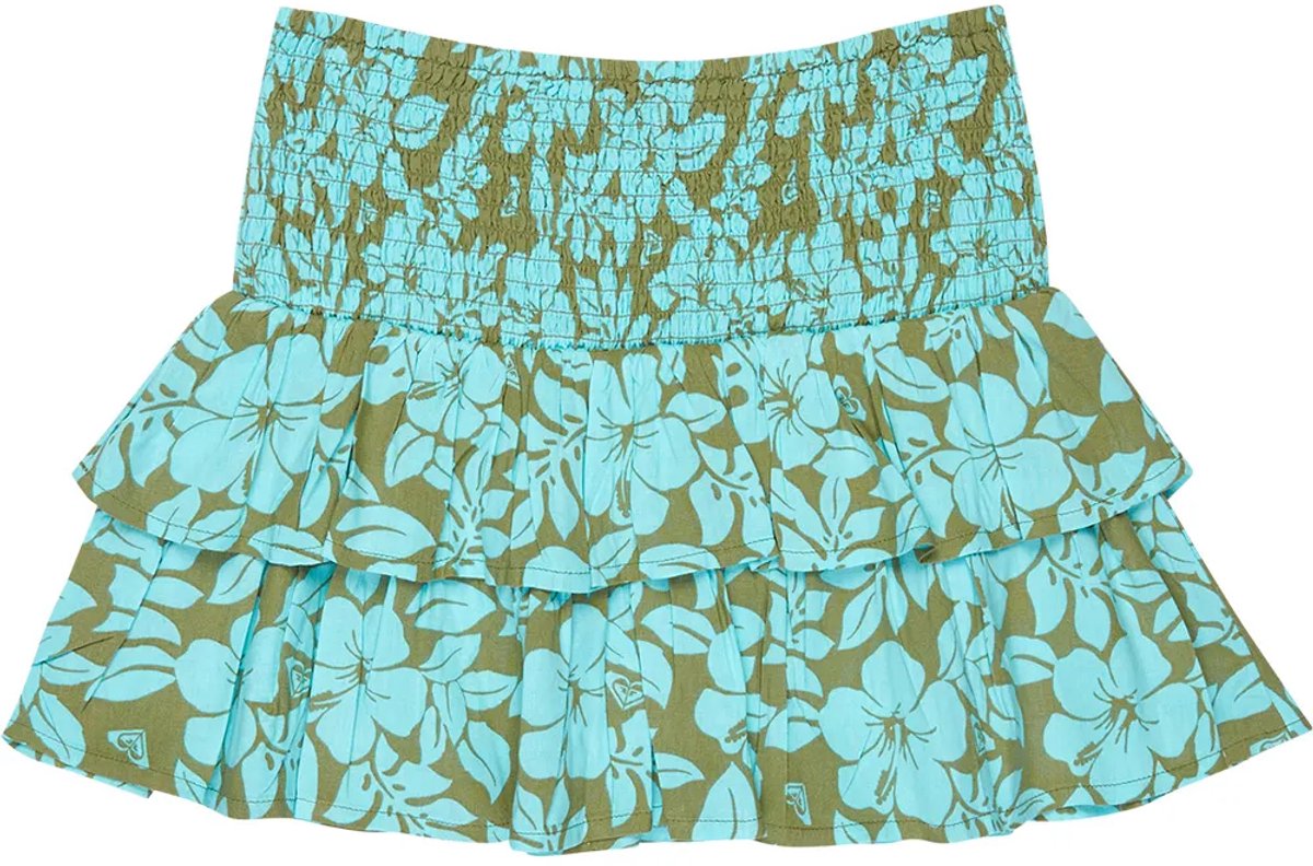 Roxy Glow Korte Rok 10 Years Meisje Groen