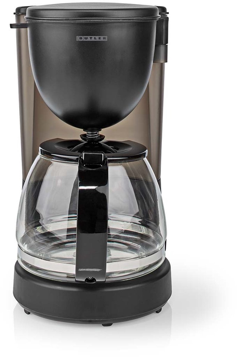 Butler 16100130 - Koffiezetapparaat - 1,25 l - 10 koppen - Warmhoudfunctie - Automatische uitschakeling - Zwart