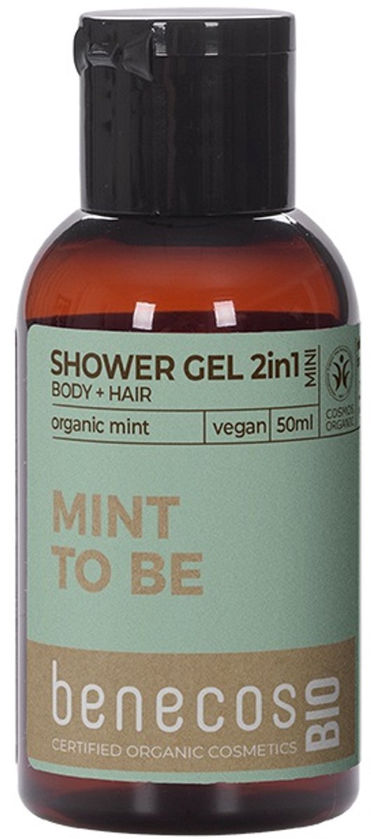 Benecos Mint 2-in-1 Body and Hair Shower Gel Mini