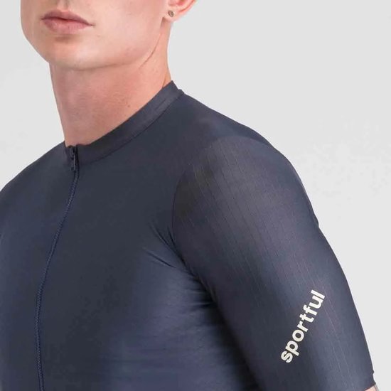 Sportful Hyperepic Korte Mouw Wielertrui Blauw M Man van Sportful — afbeelding 4