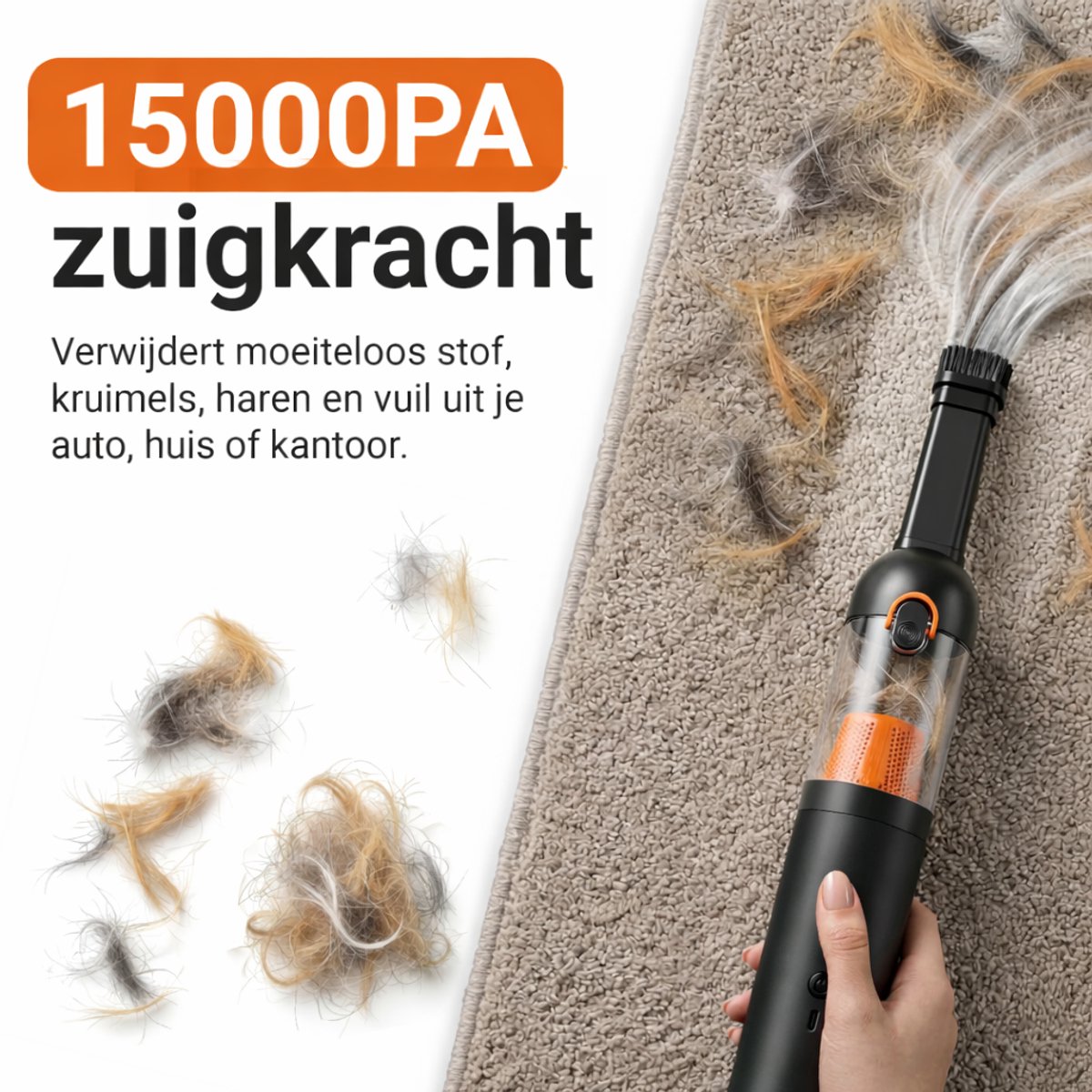 Mondura Mondura PowerClean Handstofzuiger 3-in-1 - afbeelding 2