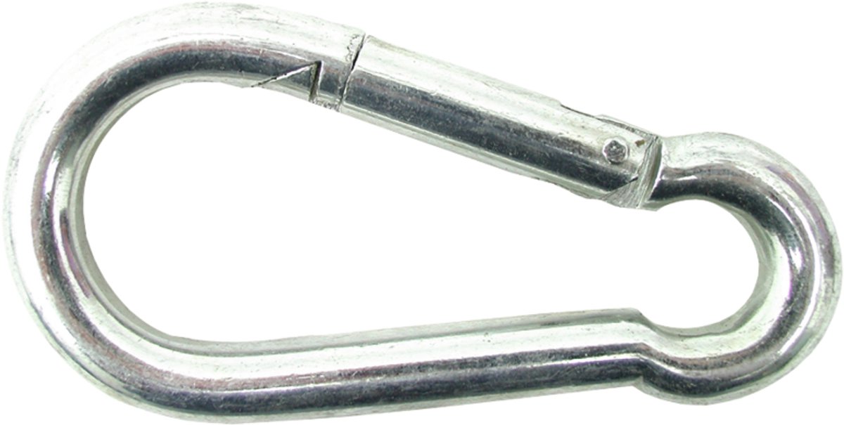 AGTECH / GRANIT PARTS GERMANY - Karabijnhaak - Verzinkt - 11x120 mm - 5 stuks