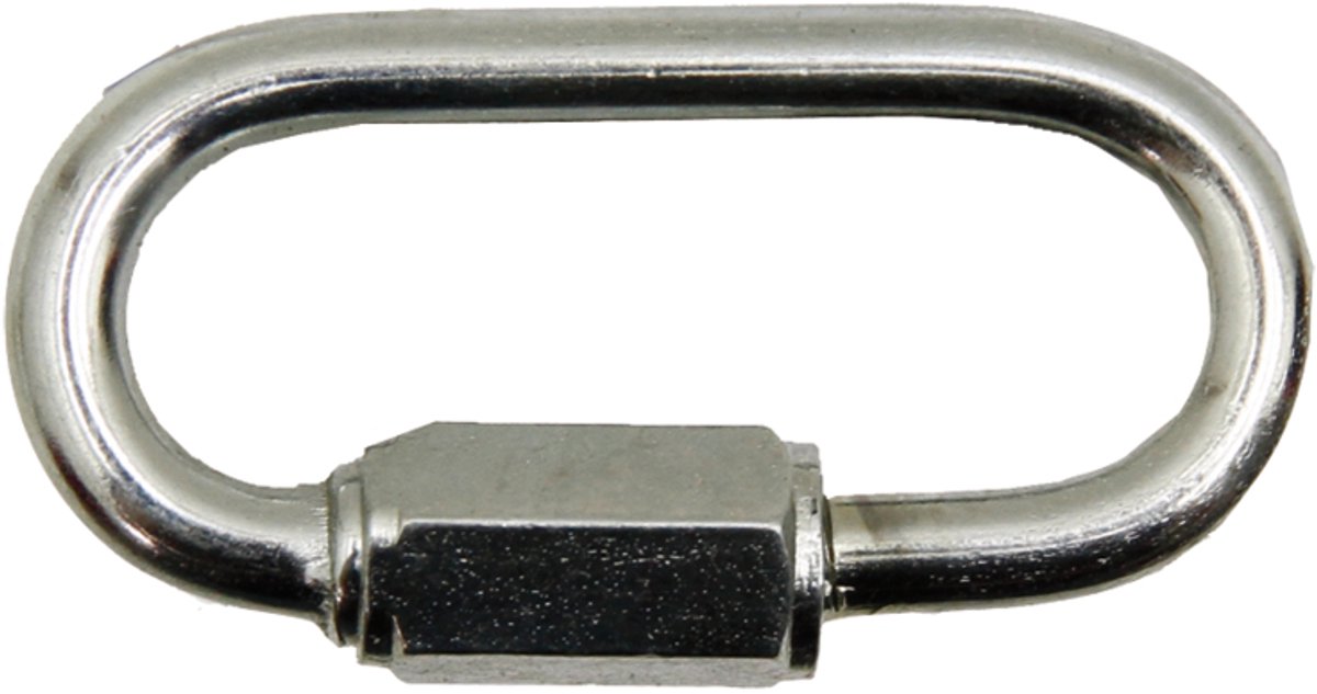 AGTECH/GRANIT PARTS GERMANY - Geschroefd Gegalvaniseerd Koppelingsschakel - 6 mm - 10 stuks - Corrosiebestendig