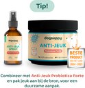 Tip: combineer DogSuppy Anti-Jeuk Spray met Anti-Jeuk Probiotica Forte voor een duurzame aanpak. Beste product 2024-2025.