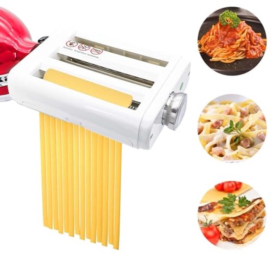 Omgoods - Pasta Maker Attachment voor Kitchen Aid - 3-in-1 Pastamaker Accessoire — afbeelding 4