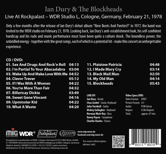 Live at Rockpalast 1987