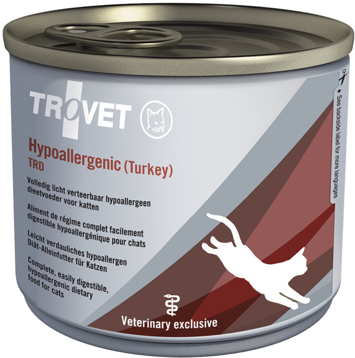 Trovet - TRD Hypoallergenic Kattenvoer Nat Kalkoen - 6 x 200 gr