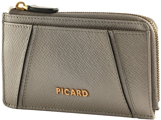 PICARD Cuir étui à clés Chic Way 1 Key Case Silver taupe