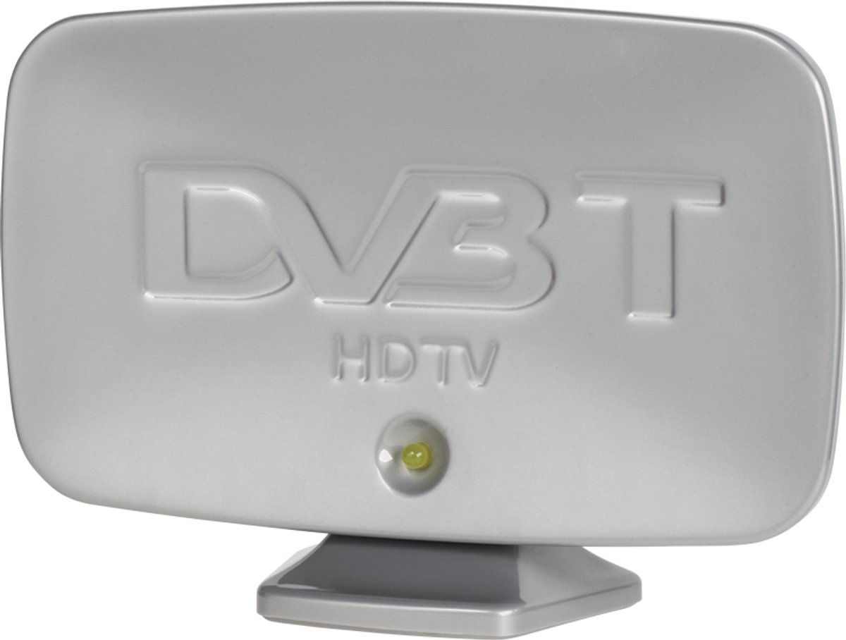 Ryniak DELTA Serie - DVB-T Schotelantenne - Hoogwaardige Ontvangst - Buiten gebruik - Zilver