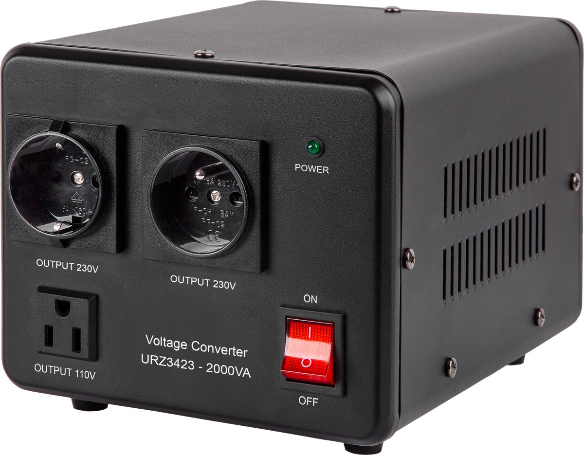 Kemot Serie - Omvormer - 1600W - Tweerichtingsconversie - Metalen Behuizing