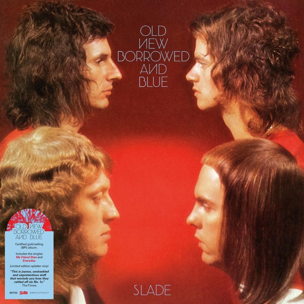 Slade - Old New Borrowed And Blue (LP) (Limited Edition) (Coloured Vinyl)