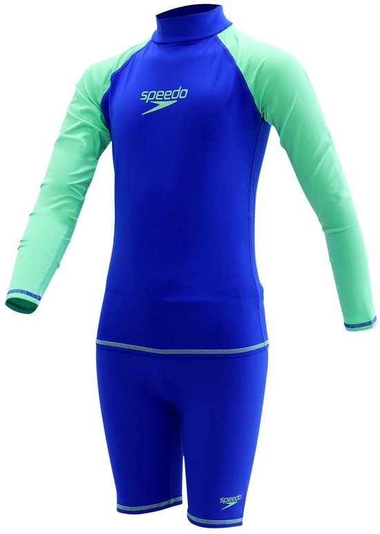 Speedo Jongens 2-delig Badset - Lange mouwen UPF50+