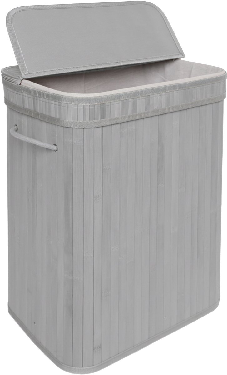Wasmand - 40x60x30 cm - grijs