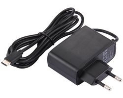 Nintendo Switch Oplader - 5V/2,6A - 13W - USB-C - 1,5 meter - voor Nintendo Switch, Switch Lite, Pro Controller en PS5 Controller - zwart