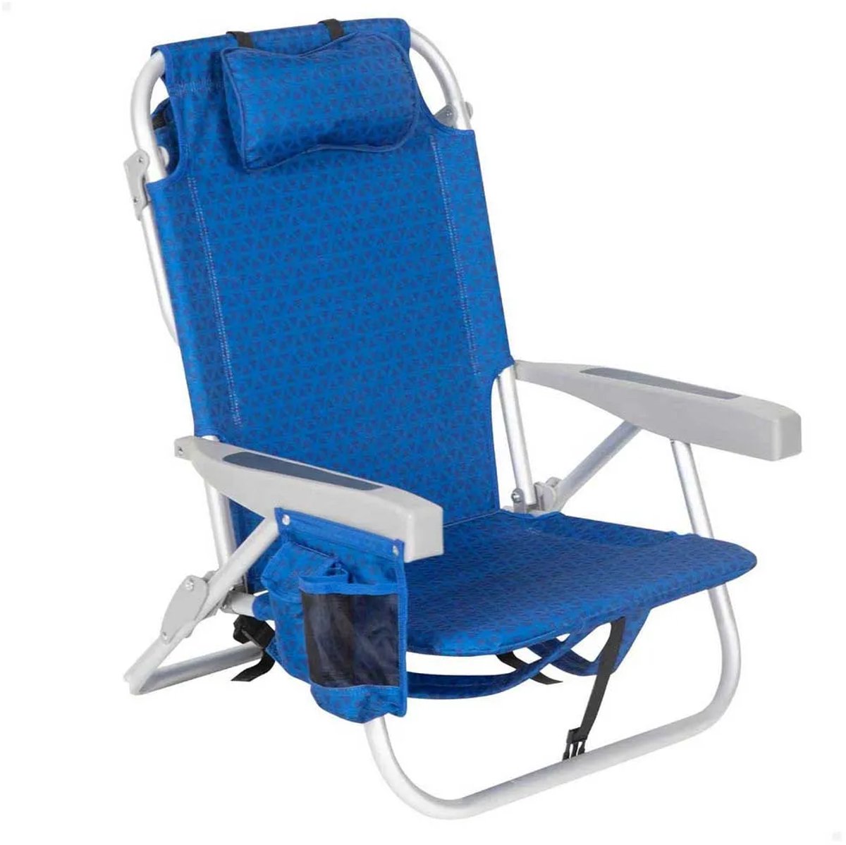 Strandstoel Aktive 50 x 53 x 78 cm Blauw