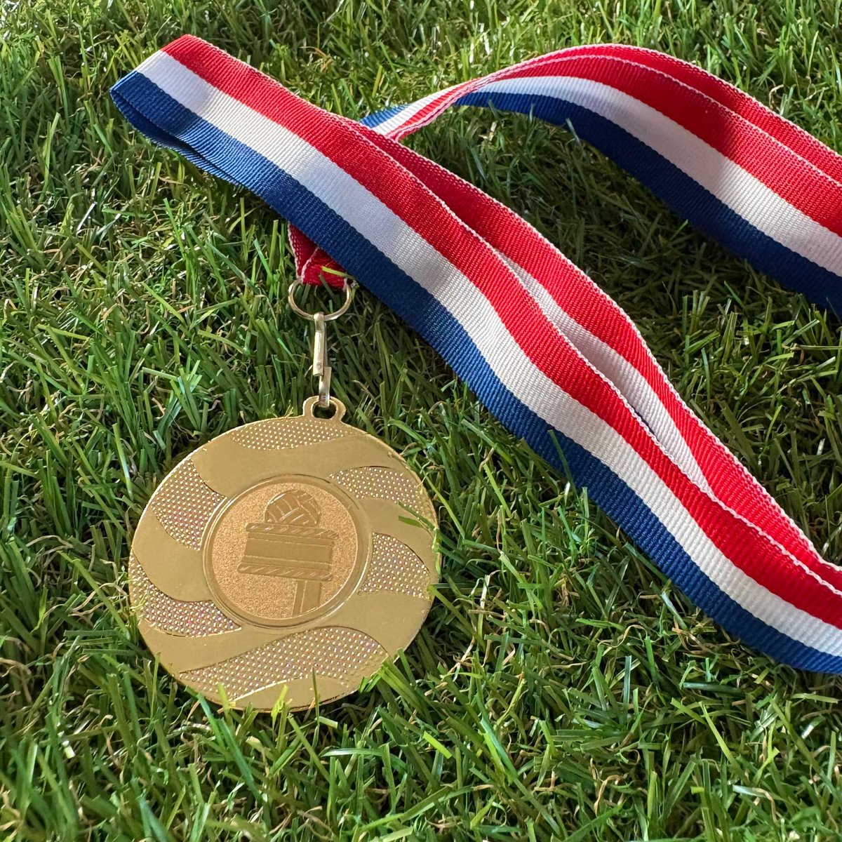 Kampioensmedaille Korfbal (5 stuks) - Medaille met neklint - Sportprijzen voor kampioenen