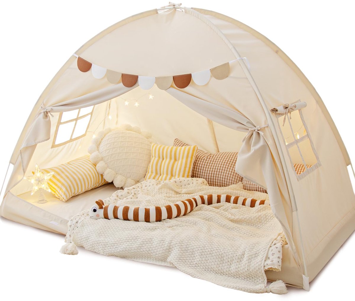 Full-Size Bed Top, Peuter Bed Tent, Kinderen Droom Tent, Spelen Huis Tent, Indoor Draagbare Tent Kamer, Gift Van De Verjaardag Voor Jongens En Meisjes