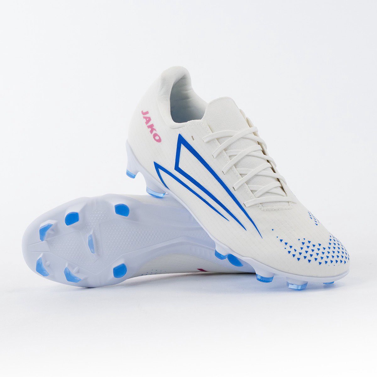 Jako Rs89 Team Voetbalschoenen Fg - Wit / Rood / Blauw | Maat: 47,5