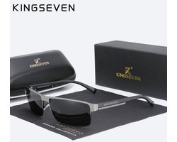 Kingseven Zonnebril - Model 7756 - Grijs Design Zonnebril - Heren Zonnebril