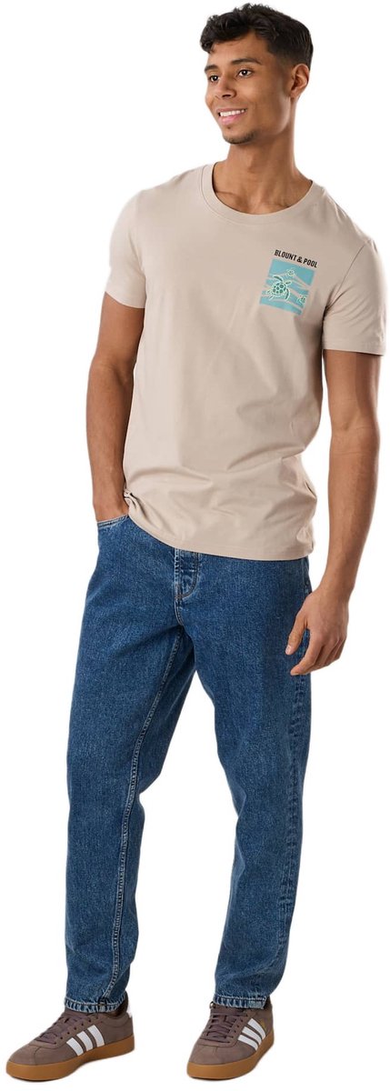 Blount & Pool Sunset Tee T-shirt – Vrijetijdskleding voor heren – Maat M