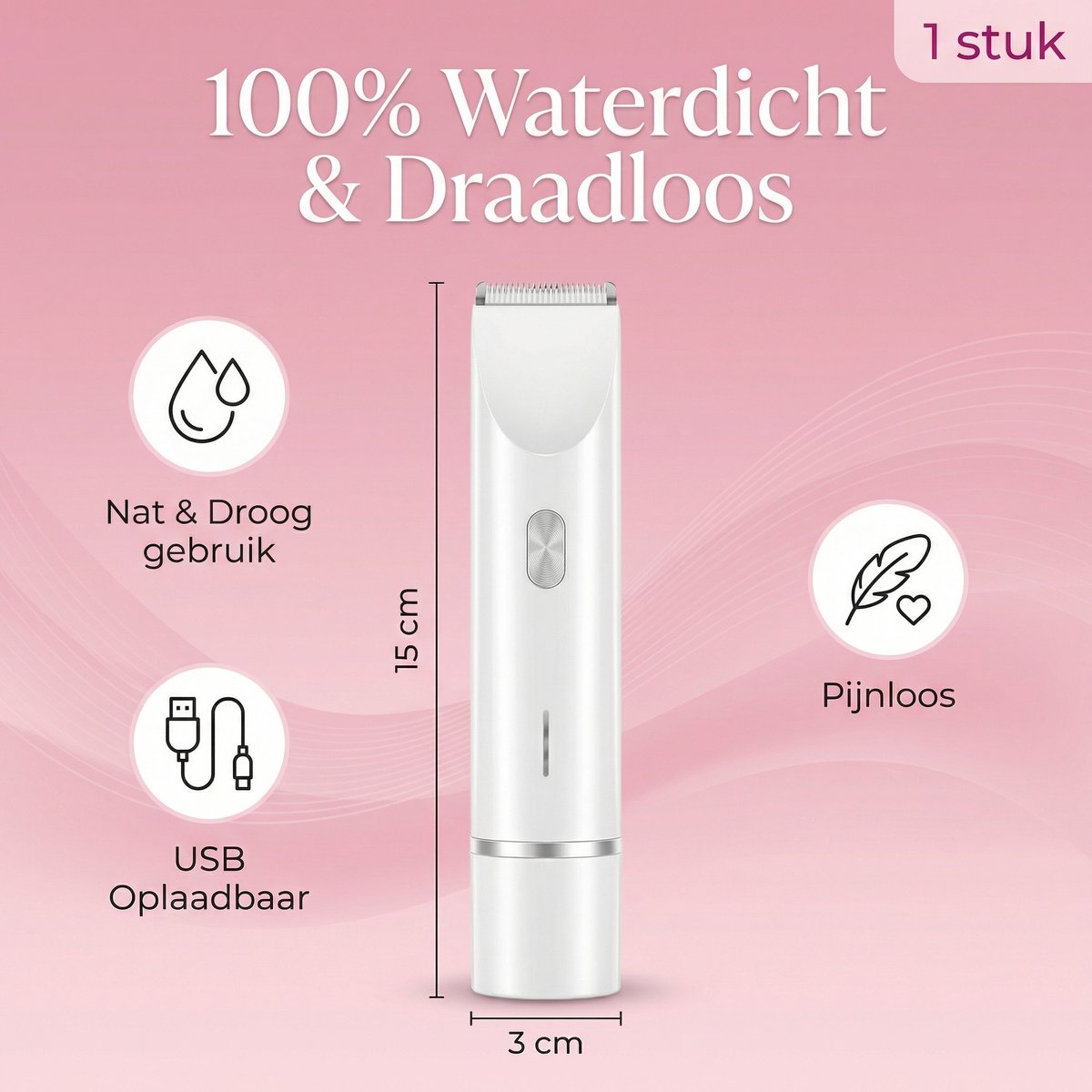 sogiol 2 in 1 Ladyshave voor Vrouwen thumbnail 3