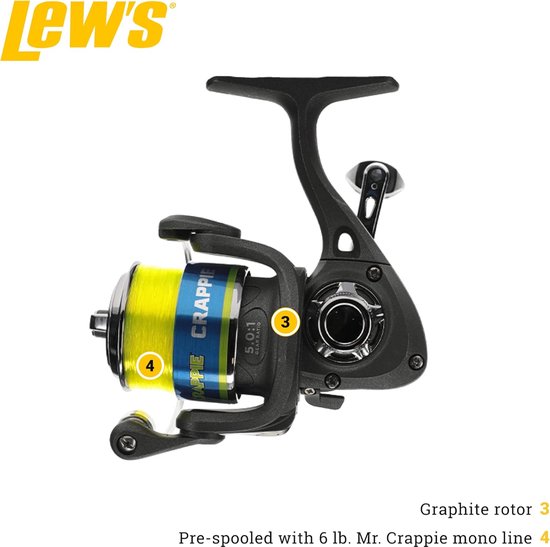 Vishengel Set - Spinning Combo - Vissen Op Klein Vis - Tweedelige Hengel - 7 Voet Lengte - Meerkleurig van Merkloos — afbeelding 4