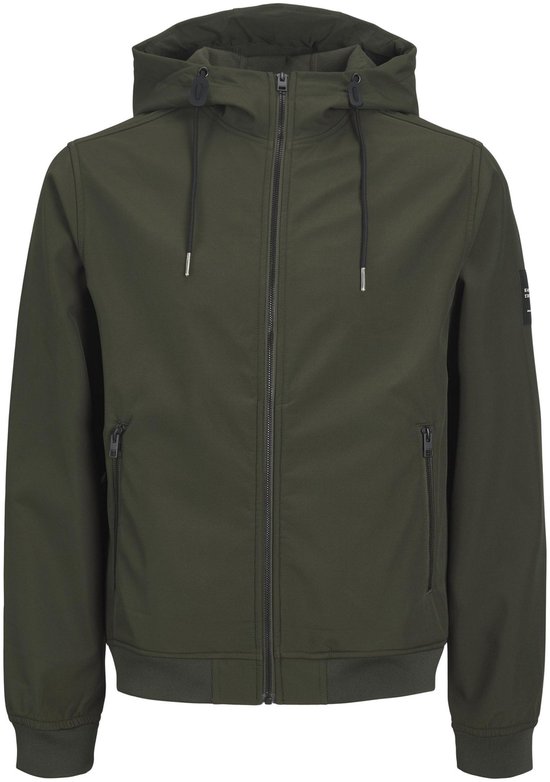 JACK&JONES JJEBASIC SOFTSHELL HOOD NOOS Veste Homme - Taille M