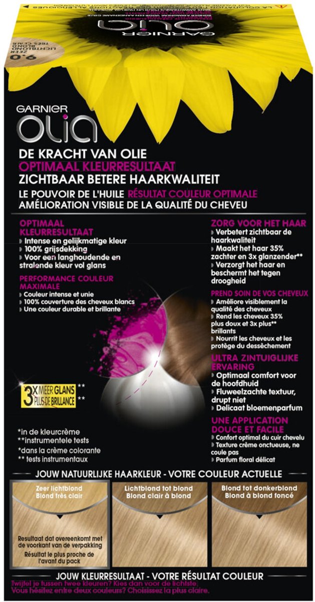 Garnier Olia Haarverf 9.0 - Lichtblond