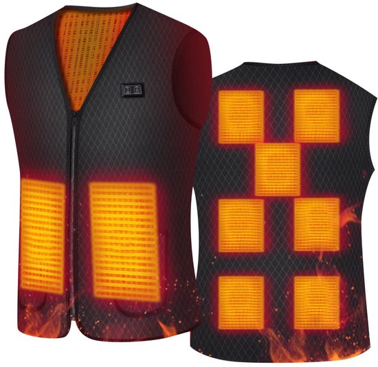 Verwarmde Bodywarmer - Outdoorbodywarmers - Verwarmd Vest - Warmte Vest...