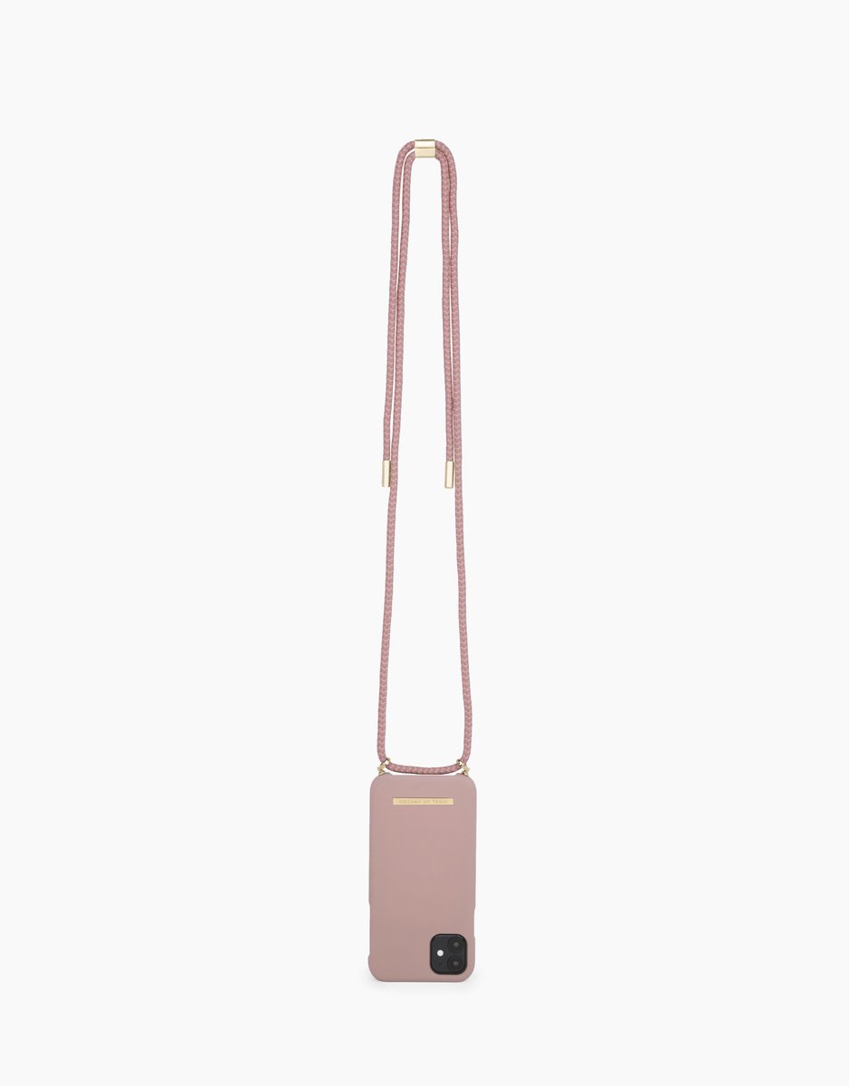 iDeal of Sweden Ordinary Phone Necklace Case voor iPhone 11 Pro/XS/X Misty Pink