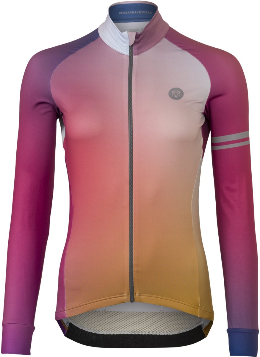 Gradient Fietsshirt Lange Mouwen Performance Dames