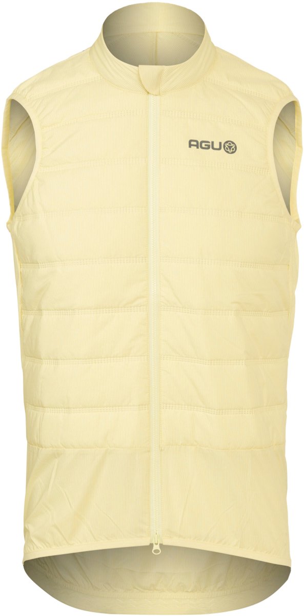 AGU Performance Padded Body - Fietsbody - Dames - XL - Geel - Grafeen - Waterafstotend - Winddicht - Thermoregulerend