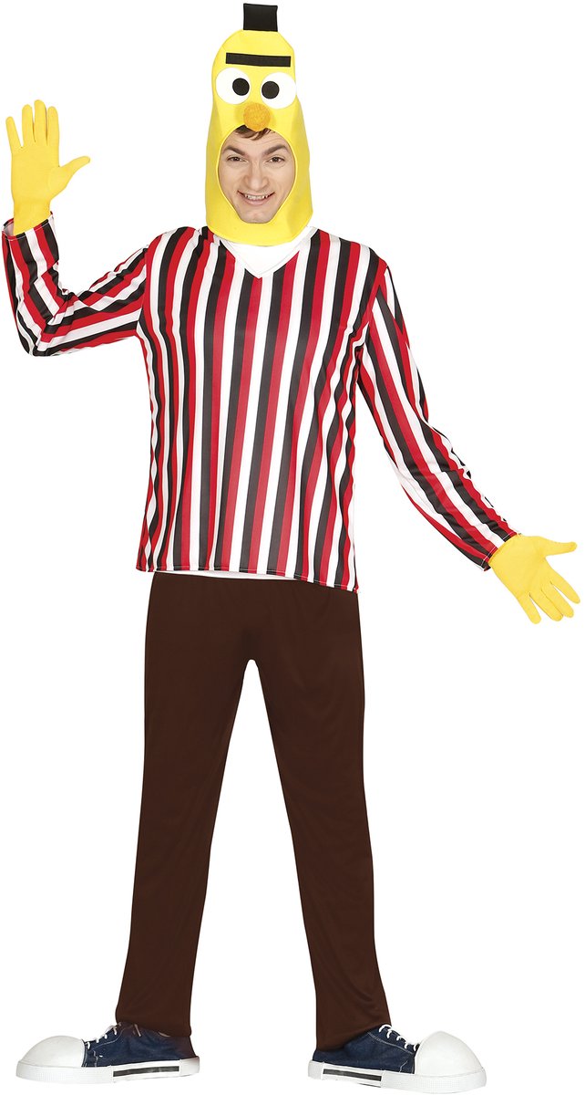 Bert sesamstraat pak - Maat XL