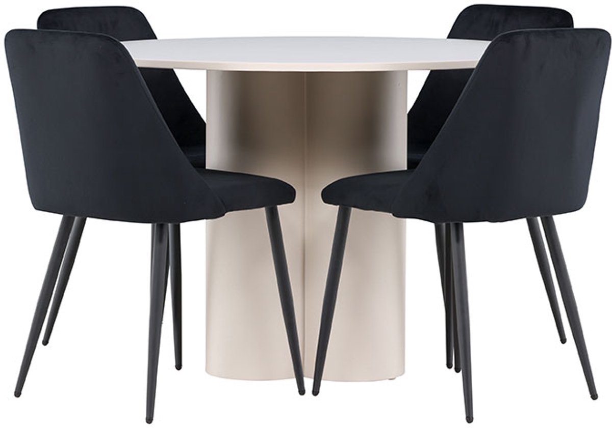 Olivia eetkamerset tafel