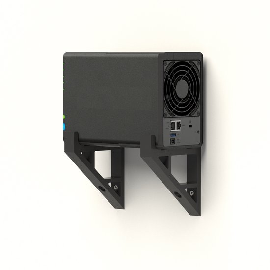 Wandhouder compatibel met Synology DiskStation - Houder voor NAS apparaat van Synology — afbeelding 4