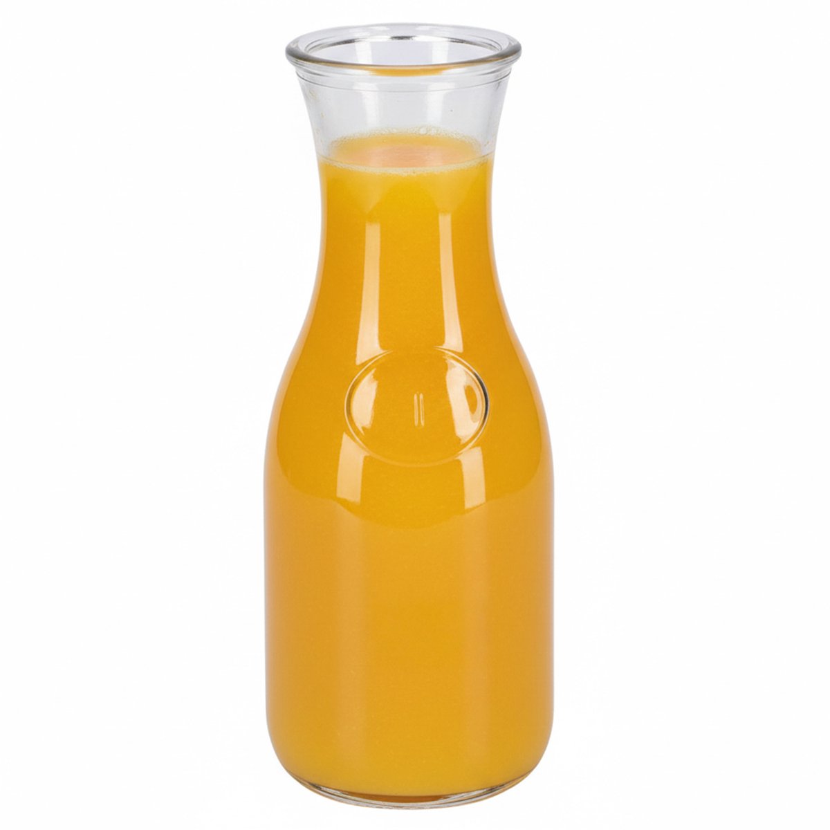 Glazen water karaf - sap/wijn karaf - van 0,5 liter - Karaffen - tafel / keuken - artikelen - sapkan - 8 x 20 cm — cadeau in Cadeau-ideeën - foto 2