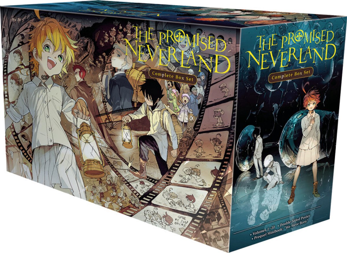 Omslag van The Promised Neverland Complete Box Set- Promised Neverland Complete Box Set