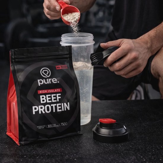 Pure. Beef Protein - Chocolade - 750g - eiwitpoeder - glutenvrij en lactosevrij — afbeelding 5