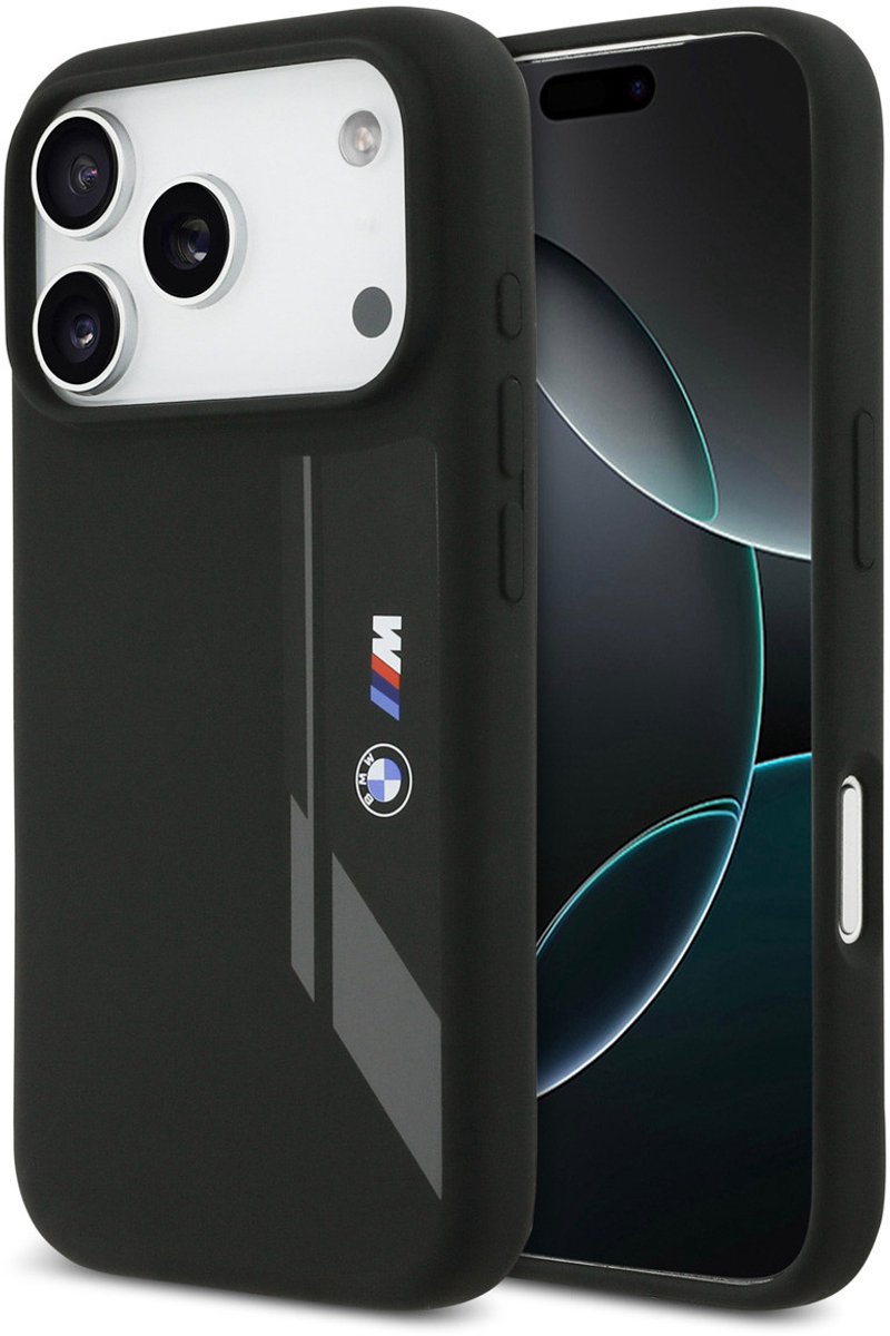 BMW Back cover voor Apple iPhone 17 Pro in de kleur Zwart