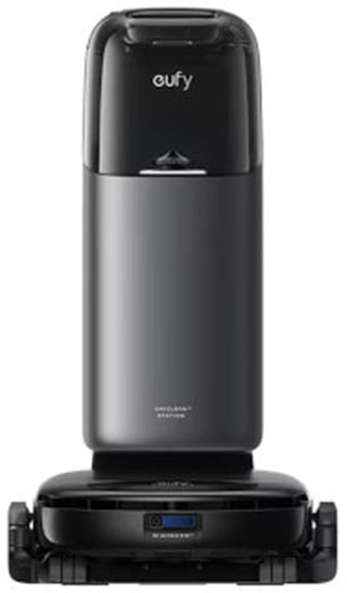 eufy Clean S1 Pro Robotstofzuiger All-in-One Station met dweilfunctie - Robot Vacuum - 8.000 Pa Zuigkracht, Slimme Obstakelvermijding, Multi-Level Mapping, Automatische dweilterugtrekking, Perfect voor dierenharen