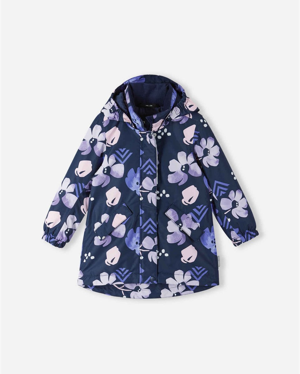 Meisjes skijas met capuchon Reima Taho Blauw