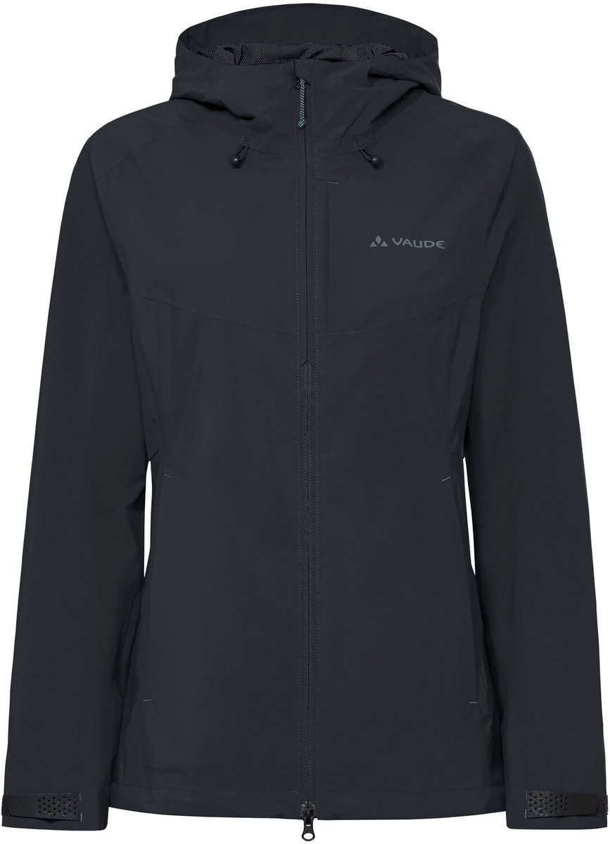 VAUDE Elope Jacket III, Hardshell Jas, Dames Outdoor Sportjassen, Waterdicht, Winddicht, Hardshell, Hooded, Regular pasvorm