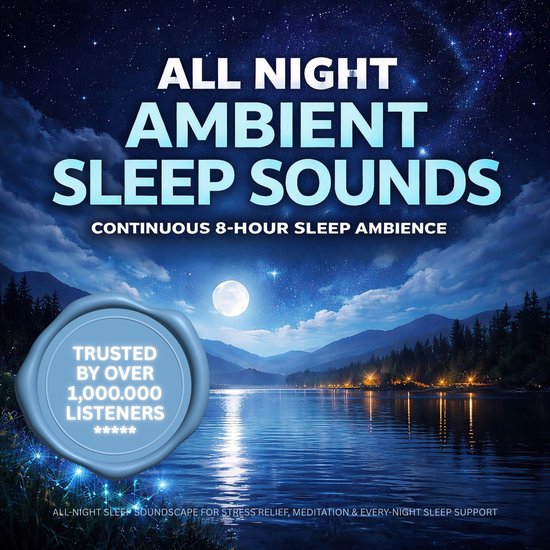 All Night Ambient Sleep Sounds | Continuous 8-Hour Sleep Amb ... - cover