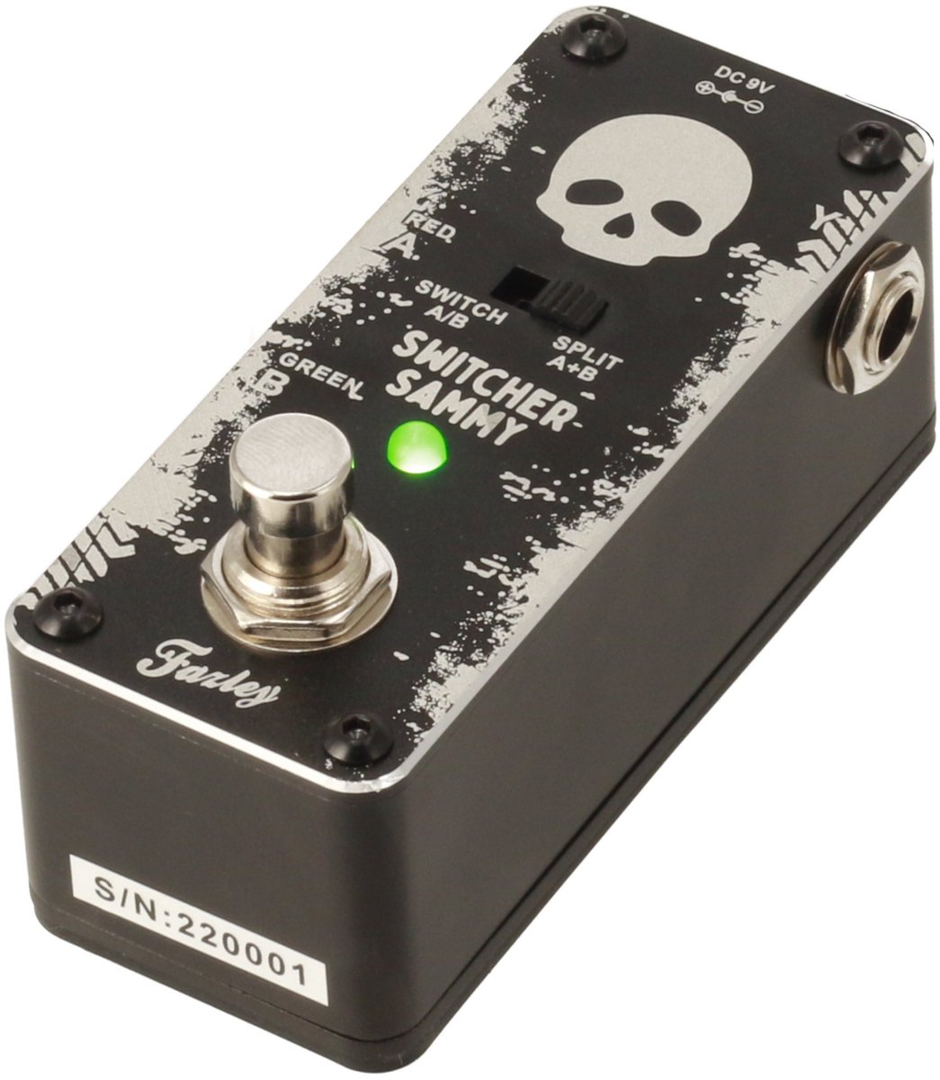 Fazley ABY-01 Switcher Sammy ABY line selector pedaal
