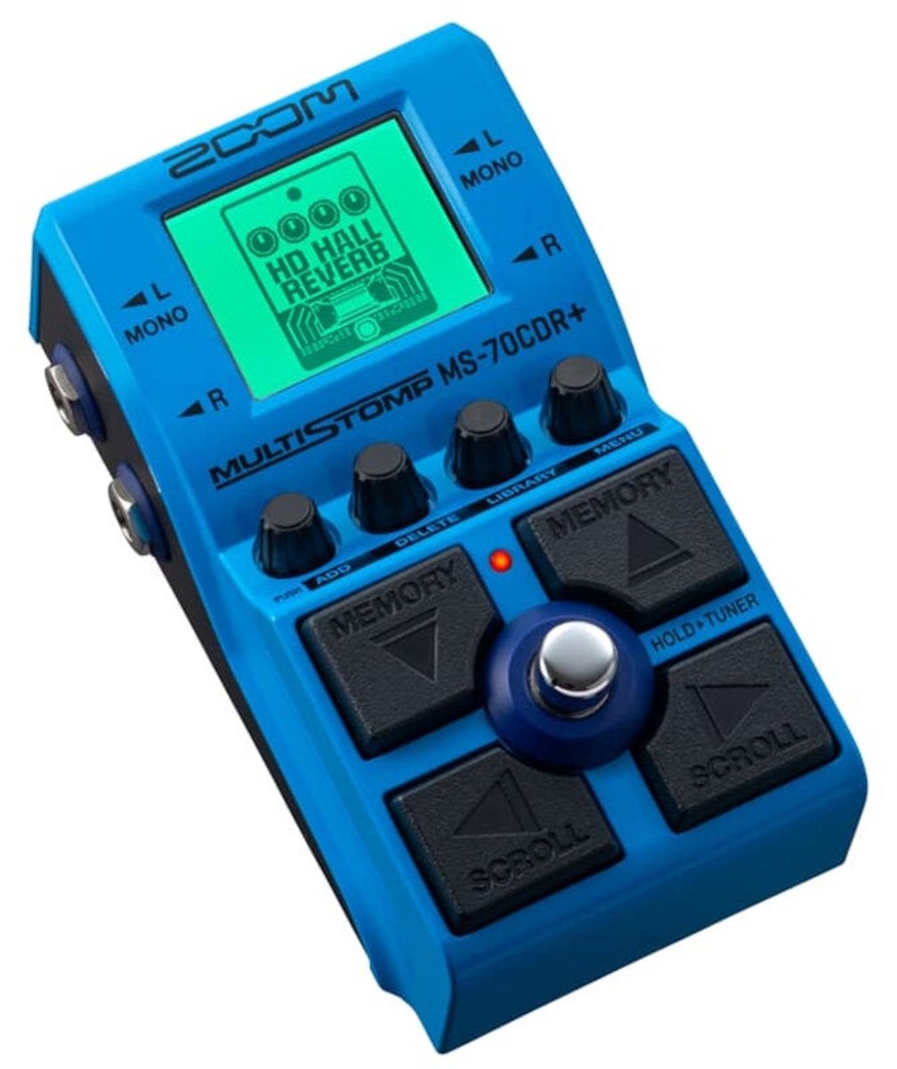Zoom MS-70CDR+ MultiStomp modulatie / delay / reverb / filter effectpedaal