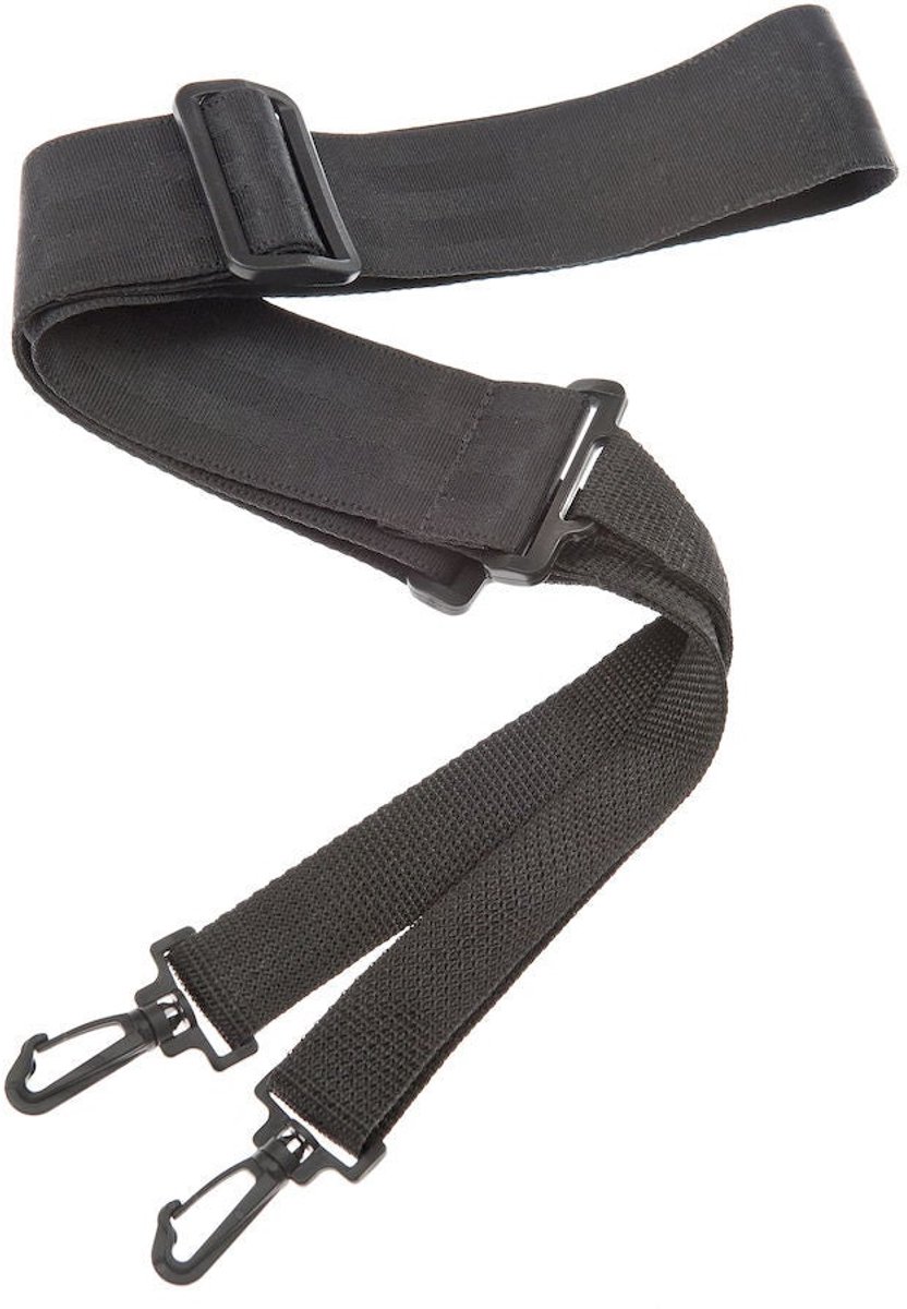 D'Addario 50BNJ000 nylon banjo strap zwart