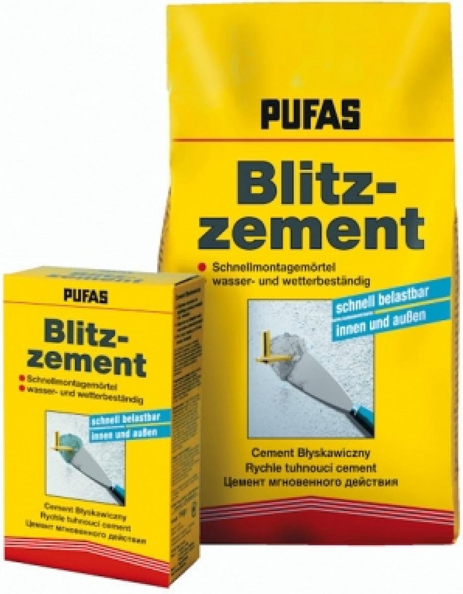 Snelhardcement Zak 5 kg voor Snelle Reparatie