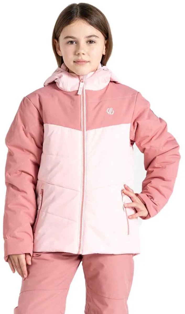Dare2b Jolly Jas 11-12 Years Meisjes Chalk Rose / Dusty Rose