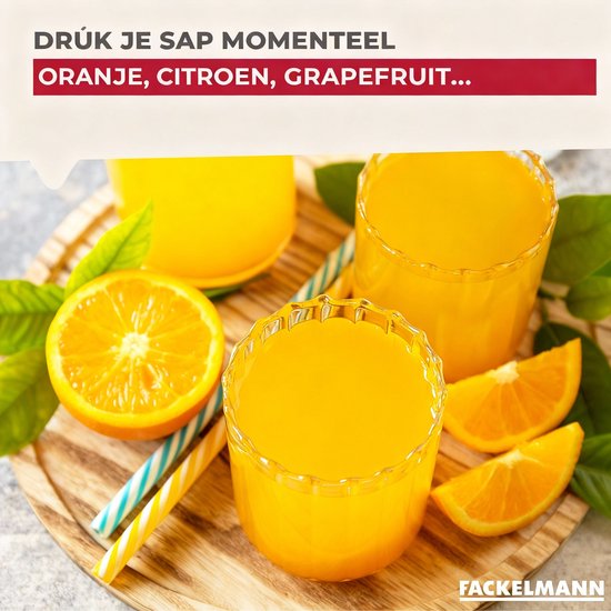 Handmatige citruspers Fackelmann Colors Edition van Merkloos — afbeelding 4
