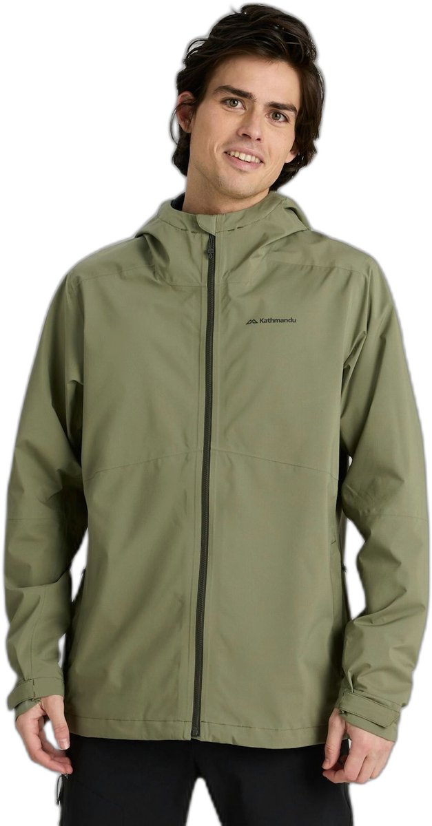 Waterdichte jas Kathmandu Trailhead Stretch 2.5L Groen